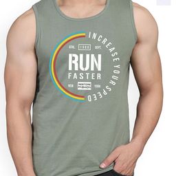 WOOSTRO 2-Pcs Printed Cotton Innerwear Vests RS26 CMB (MORE WHITE) (RUN LGTGREEN)-image-9