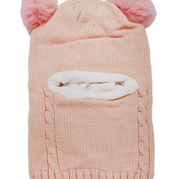 MOMISY Knitted Woolen Monkey Design Cap Light Pink - Circumference 45 cm-picture-15