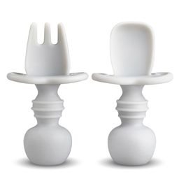 LuvLap Baby Weaning Spoon & Fork Set - Pack of 2-20