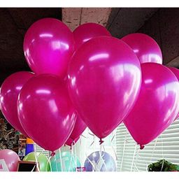 AMFIN Metallic Balloons Pink - Pack of 25-image-72
