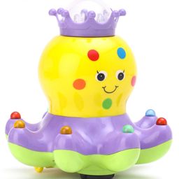 Toyzone Octopus Bump & Go Toy - Yellow-12