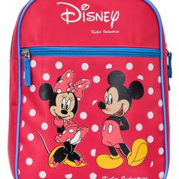 Kuber Industries Disney Mickey School Bag  Kids School Bags  Student Bookbag  School Bag for Girls & Boys  School Backpack for Kids  2 Compartments School Bag  Pink-image-85