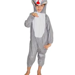 Kaku Fancy Dresses Squirrel Animal Theme Costume Set - Grey-image-89