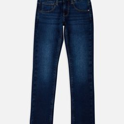 Pepe Jeans Cotton Woven Full Length Solid Coloured Jeans - Navy Blue-image-89