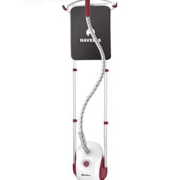 Havells Steamo 1800 Watt Garment Steamer (Red & White) (GHGGSBTR180)-image-6