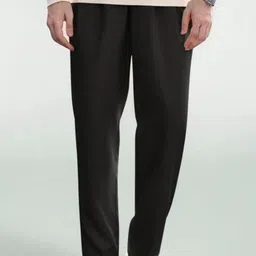 Next One Men Smart Straight Fit Easy Wash Solid Korean Pant-image-87
