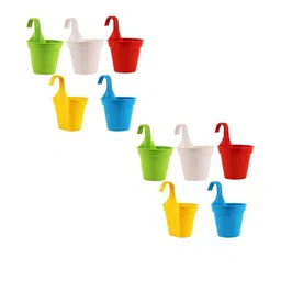 Small Hook Railing Planter Hanging Pots for Plant-31