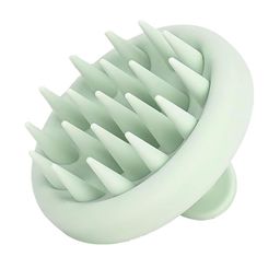 NANCY AJRAM Relaxing Soft Bristles Anti-Dandruff Scalp Massager Brush - Green-30
