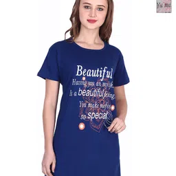 DDASPRATION Women Pack Of 2 Typography Printed Oversized Longline T-shirt-image-41