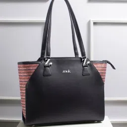 ZOUK Classic Black Printed Tote Bag image 2