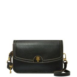 Fossil Black Solid Sling Handbag-picture-33