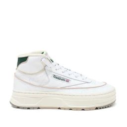 Reebok Women's Club C Double Geo White Ankle High Sneakers-image-14