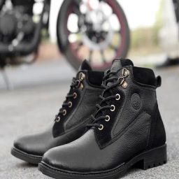 Bacca Bucci Men's METEOR Black Derby Boots-image-7