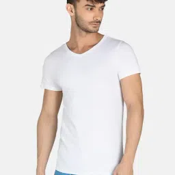 Puma White Cotton Regular Fit T-Shirt - Pack of 2-image-34