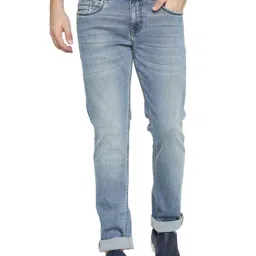Basics Blue Skinny Fit Jeans-image-95