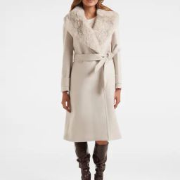 Forever New Cream Trench Coat-image-14