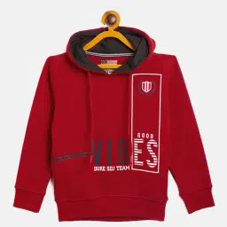 Duke Kids Red Printed Full Sleeves Sweatshirt-image-67