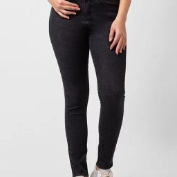 Spykar Black Mid Rise Jeans-image-29