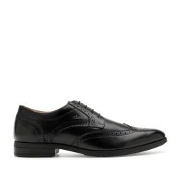 Arrow Men's Black Derby Shoes-image-50