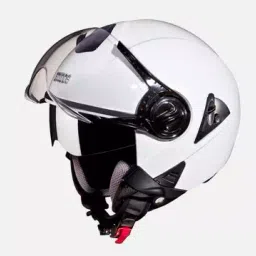 Studds White Large (580 mm) Open Face Helmet, Downtown-image-15