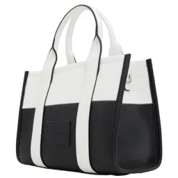 Call It Spring Black & White Color Block Handbag image 2