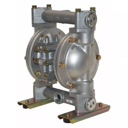 Dayton Air Operated Double Diaphragm Pump Aluminum 1 inch Fluid Connection, 34TJ42-image-29