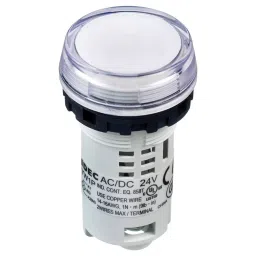 IDEC PILOT LIGHT, WHITE, 24VAC/VDC, YW1P-1BUQ4PW-image-7
