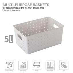 Aura Grey Set of 3 Regular Multi-Utility Organisers image 2
