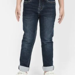 Crimsoune Club Boys Blue Slim Fit Jeans-picture-15