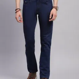 Monte Carlo Navy Blue Skinny Fit Jeans-picture-23