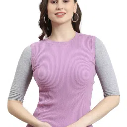 Monte Carlo Purple Regular Fit Sweater-picture-12