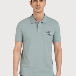 Calvin Klein Jeans Lead Cotton Regular Fit Polo T-Shirt-image-20