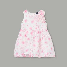Juniors by Lifestyle White Printed Regular Fit Dress-image-59