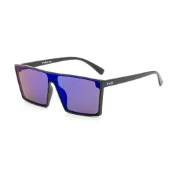 Irus Blue Square Sunglasses For Men-image-5