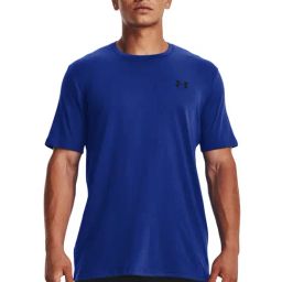 Under Armour Blue Cotton Slim Fit Sports T-Shirt-picture-37