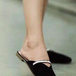 Shoetopia Women's Black Mule Shoes-image-42