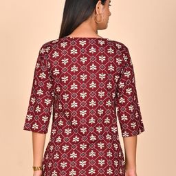 Rashmi Shree Creation Geometric Print Top image 5
