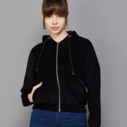 Fame Forever by Lifestyle Black Cotton Jacket-image-31