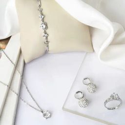 Joker & Witch Silver Fairytale Jewellery Set-29