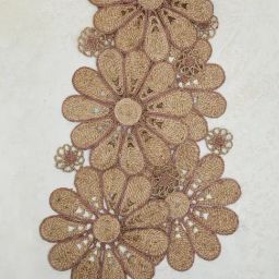 Westside Home Pink Floral Design Table Runner-31