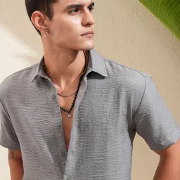 HIGHLANDER Men Horizontal Stripes Opaque Striped Casual Shirt-picture-7