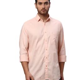 Raymond Orange Slim Fit Shirt-picture-10