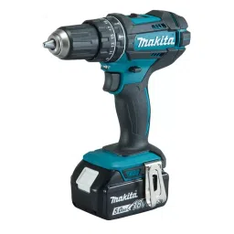 Makita 13 mm Drilling Capacity in Steel and 1.5 – 13 mmChuck Size Cordless Hammer Driver Drill (Without Battery & Charger), DHP482Z-7