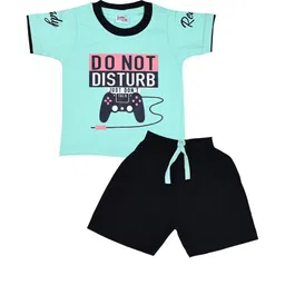 SHAKTI CREATION Unisex Green Clothing Set-51