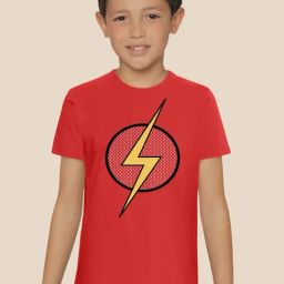 Kidsville Red Cotton Printed T-Shirt-image-53