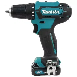MAKITA 12 V Driver Drill 0.39 inch 1700 RPM, DF333DWY-24