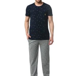Vimal Jonney Multi Cotton Regular Fit Printed Nightwear Set-image-68