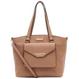 Giordano Capsule Beige Solid Large Shoulder Handbag-image-53