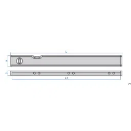 Insize Built-In Bluetooth Digital Level & Slop Meter 1000 mm Length, 4910-1000WL image 2