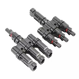 Clare Solar 3 in 1 Tin Plated Cooper 1500 V 50 A MC4 Branch Connector, CST3 (Pack of 10)-13